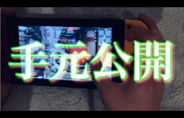 【荒野Switch勢】ついに手元公開！🤡